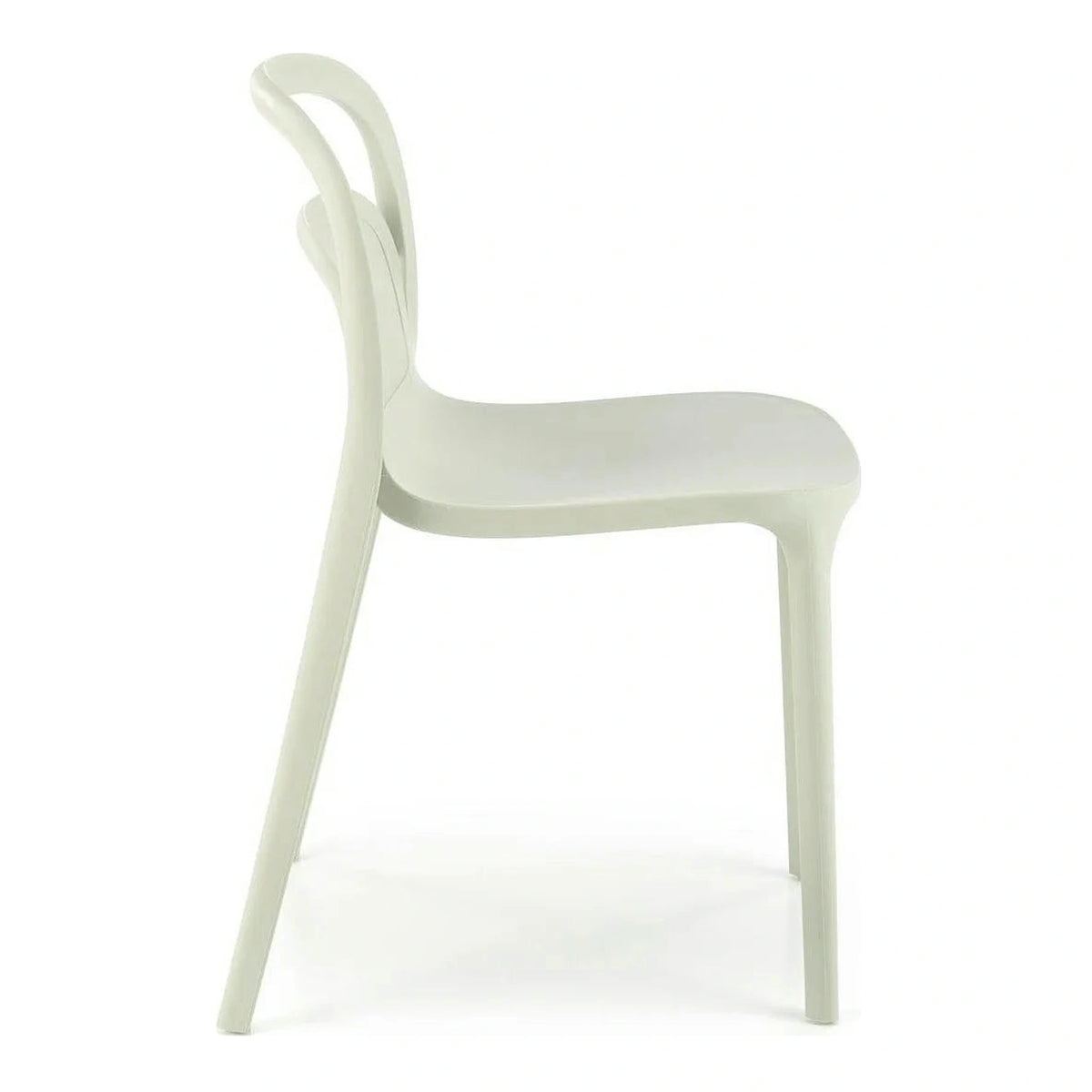 Scaun K490, verde menta, polipropilena, 46x55x80 cm