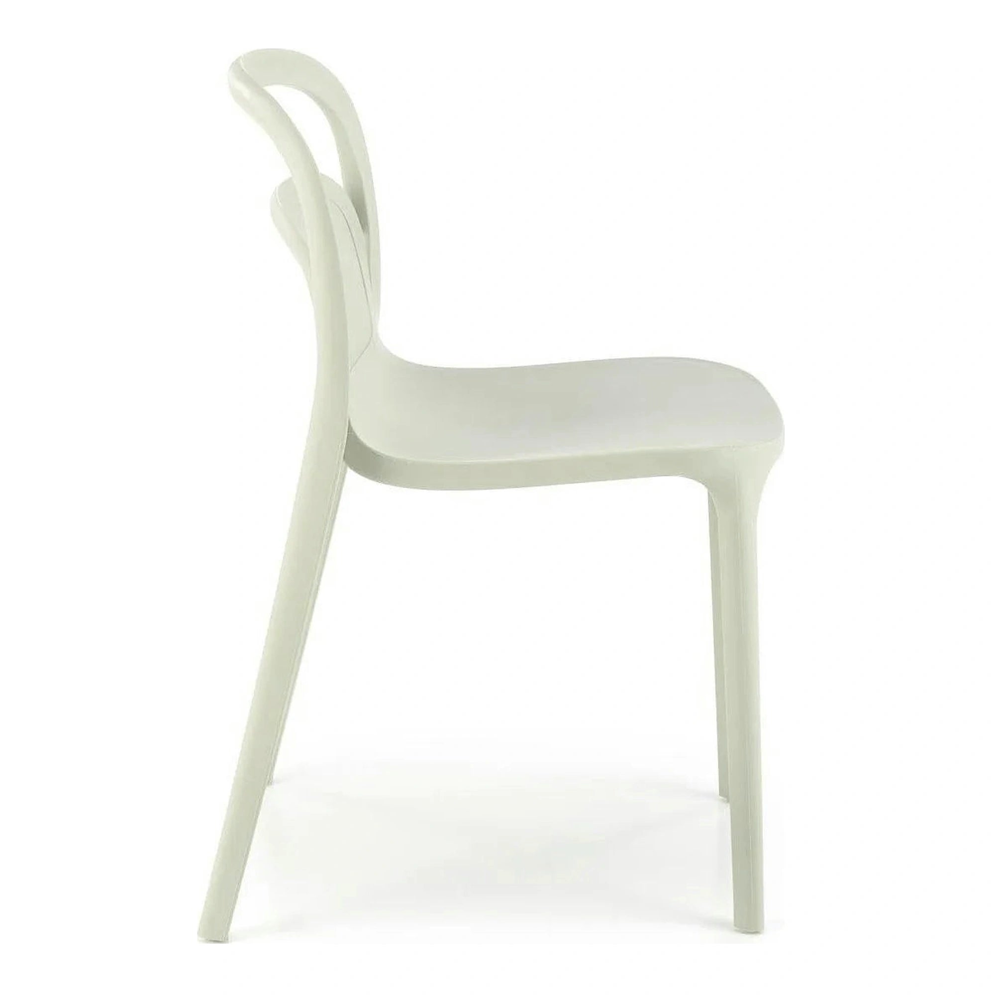 Scaun K490, verde menta, polipropilena, 46x55x80 cm