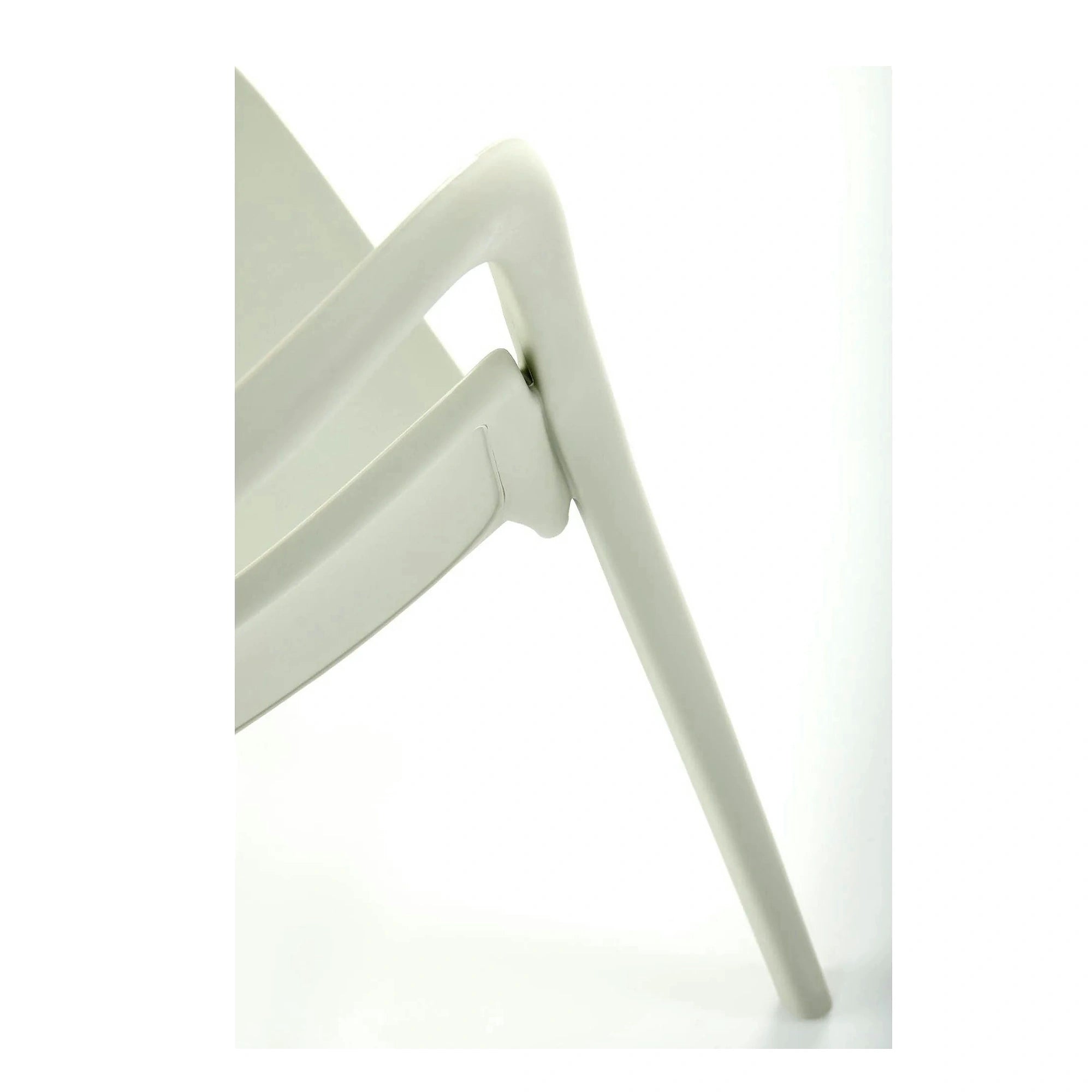 Scaun K490, verde menta, polipropilena, 46x55x80 cm
