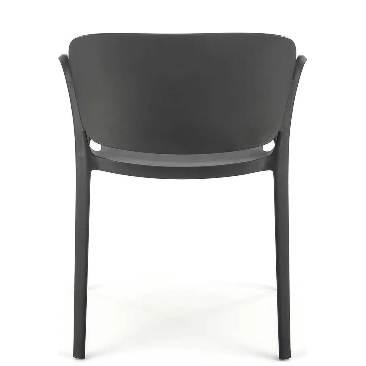 Scaun K491, negru, polipropilena, 60x56x76 cm