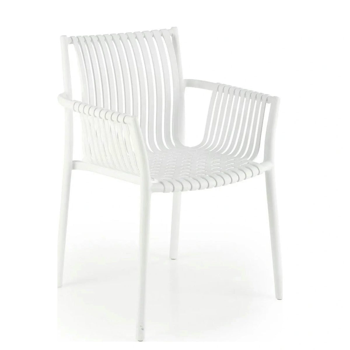 Scaun K492, alb, polipropilena, 60X56X84 cm