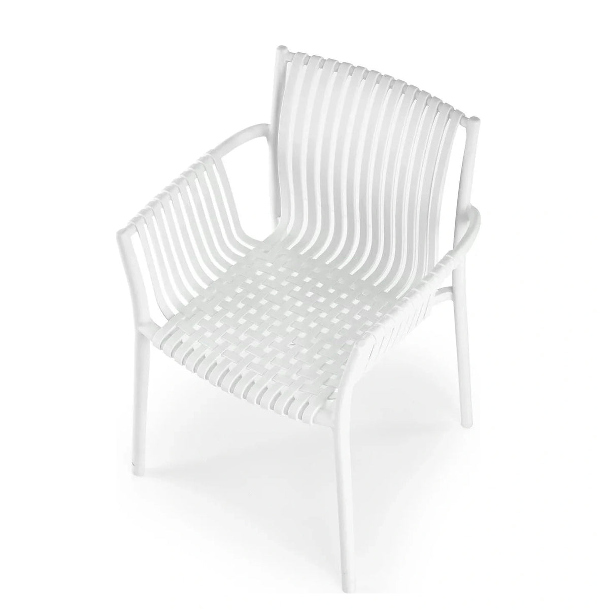 Scaun K492, alb, polipropilena, 60X56X84 cm