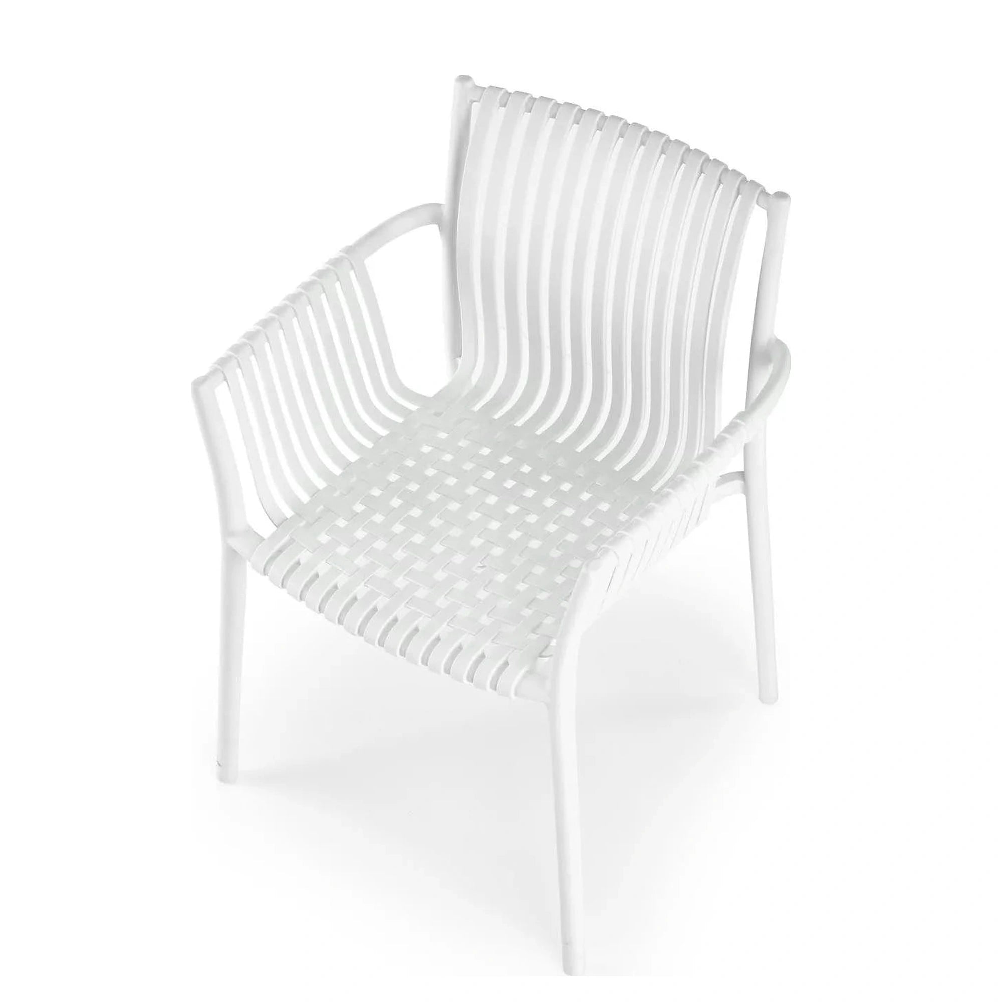 Scaun K492, alb, polipropilena, 60X56X84 cm