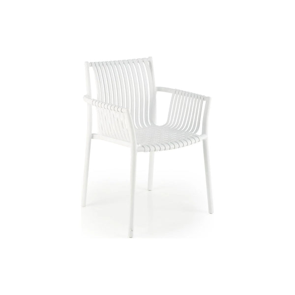 Scaun K492, alb, polipropilena, 60X56X84 cm