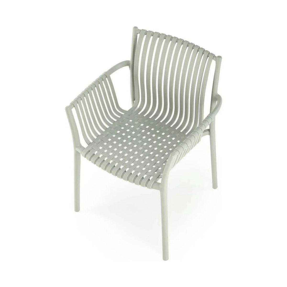 Scaun K492, gri, polipropilen, 60X56X84 cm