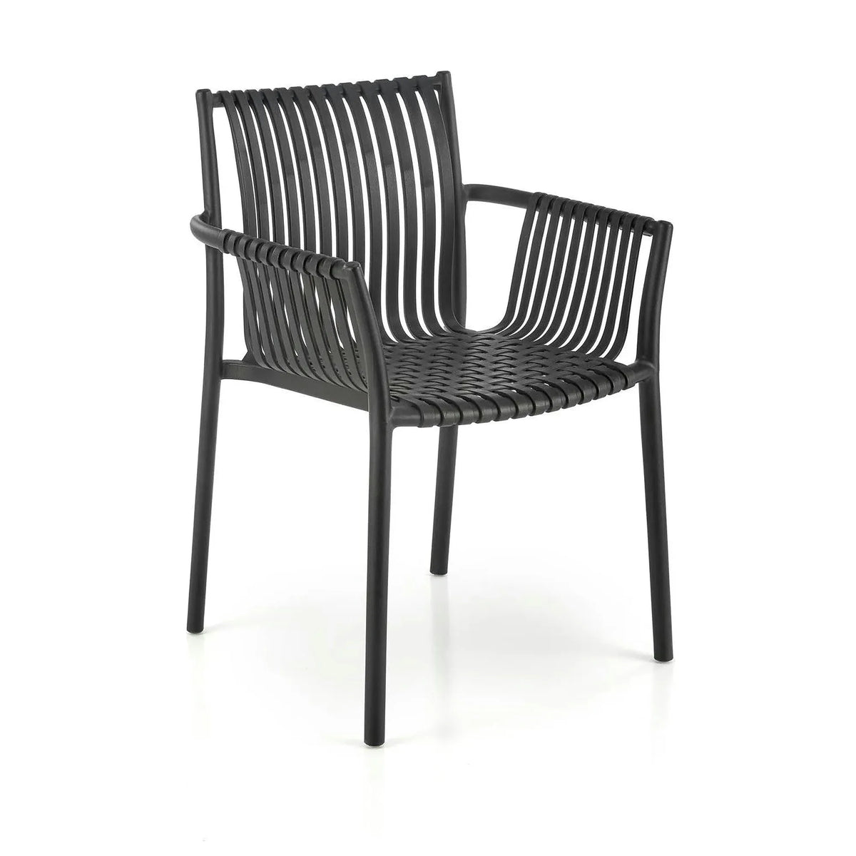 Scaun K492, negru, polipropilena, 60X56X84 cm