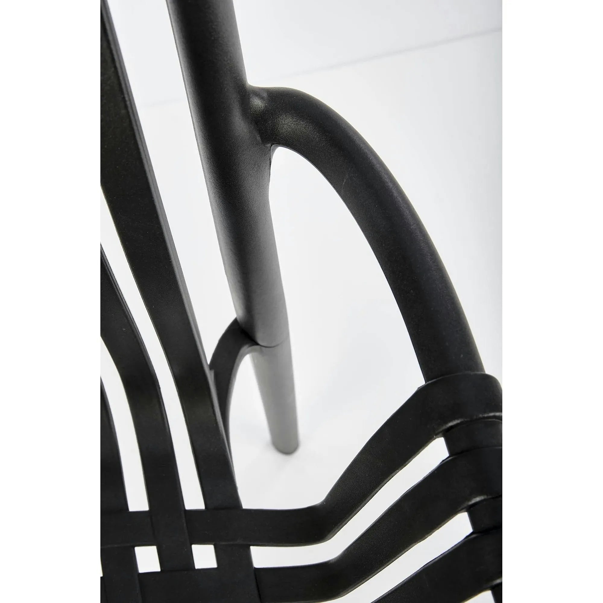 Scaun K492, negru, polipropilena, 60X56X84 cm