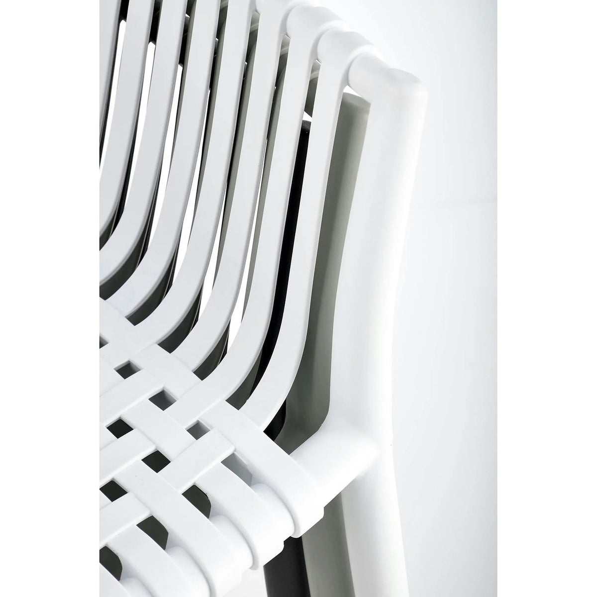 Scaun K492, negru, polipropilena, 60X56X84 cm