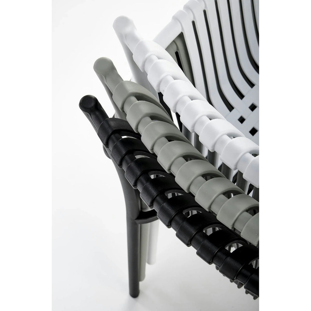 Scaun K492, negru, polipropilena, 60X56X84 cm