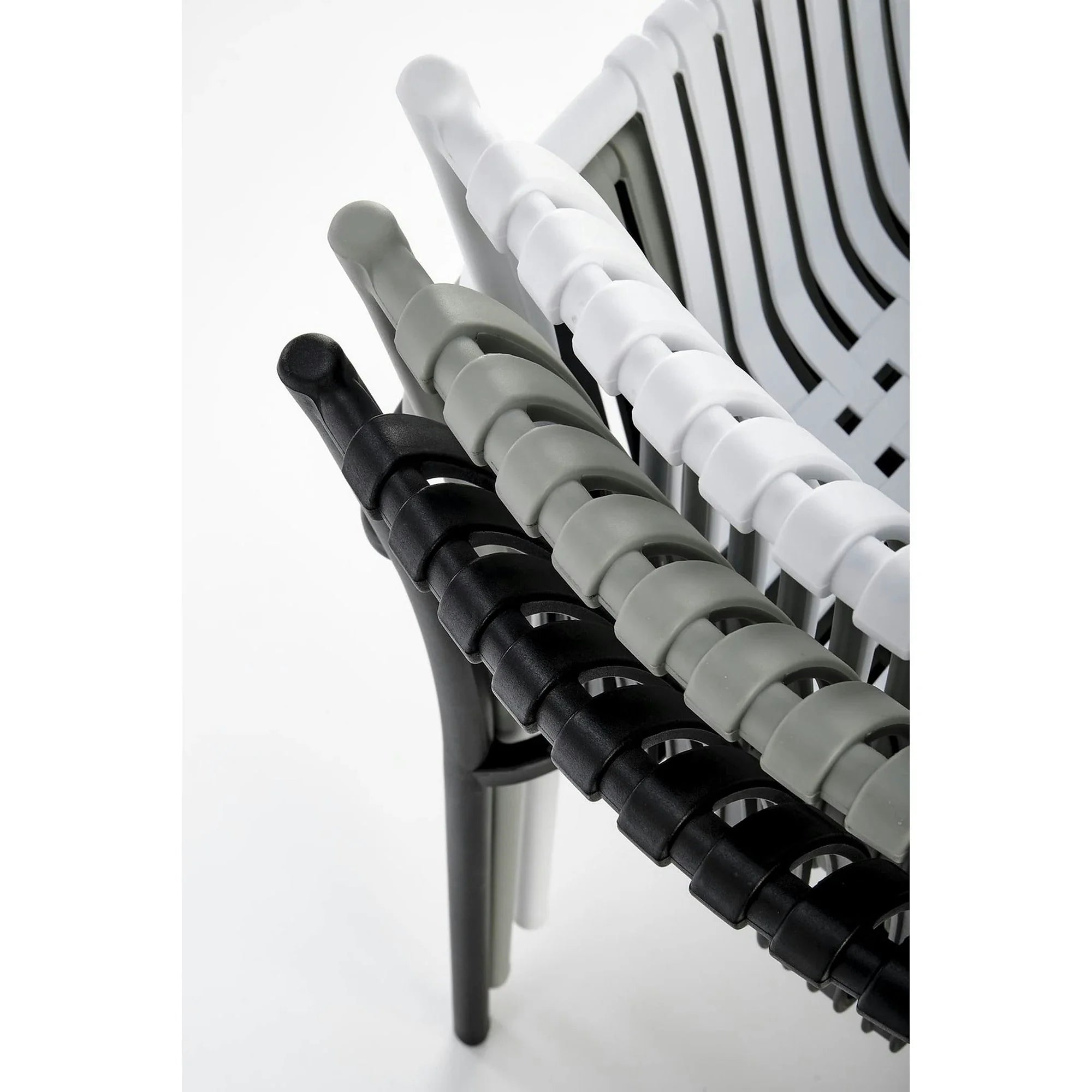 Scaun K492, negru, polipropilena, 60X56X84 cm