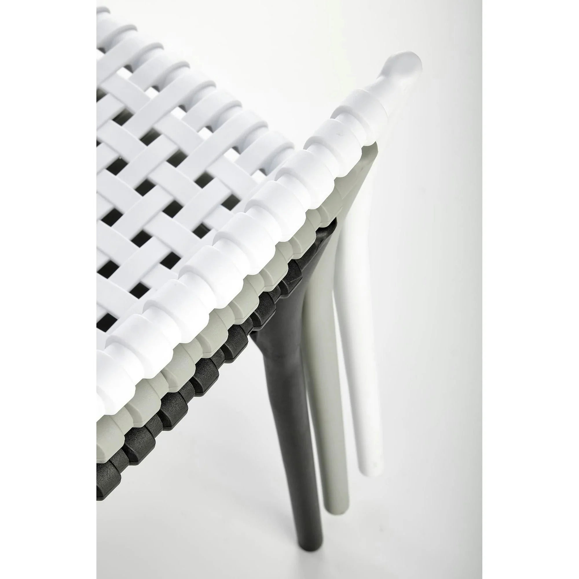 Scaun K492, negru, polipropilena, 60X56X84 cm