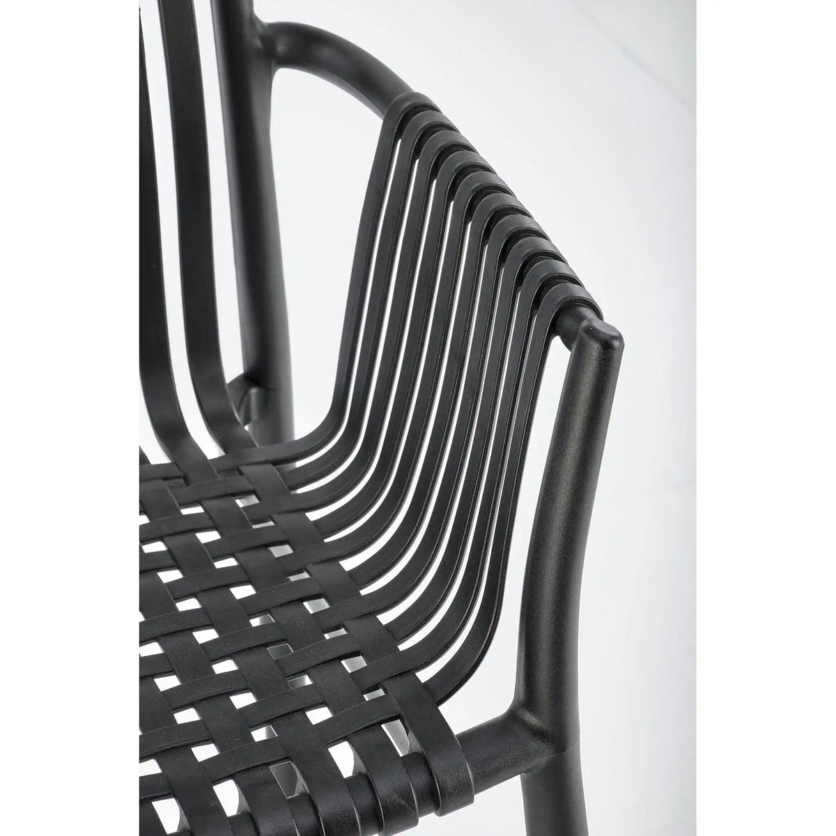 Scaun K492, negru, polipropilena, 60X56X84 cm