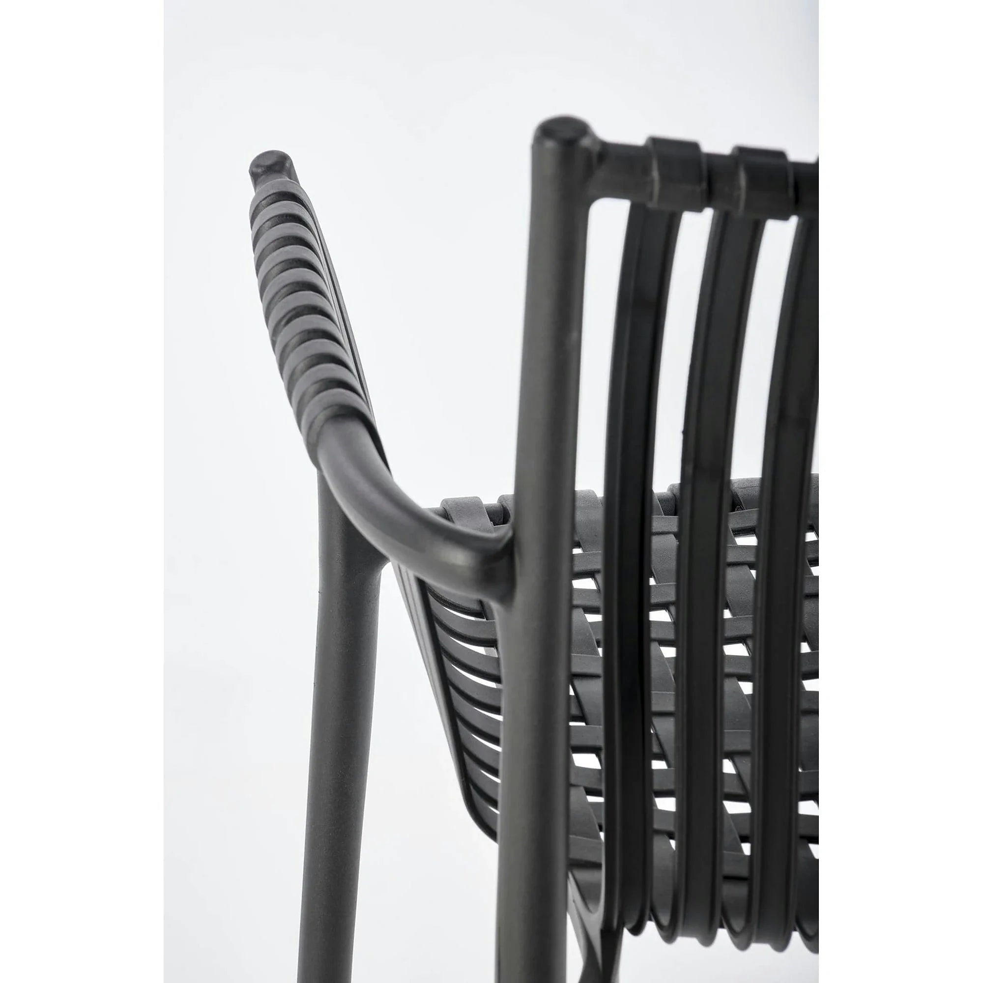 Scaun K492, negru, polipropilena, 60X56X84 cm