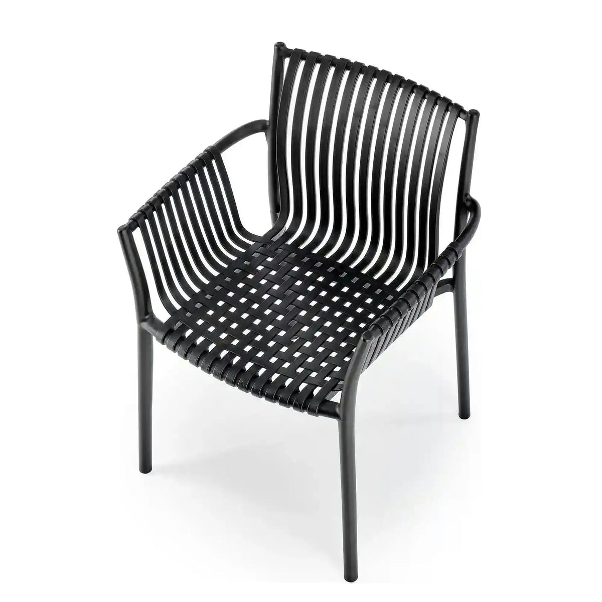 Scaun K492, negru, polipropilena, 60X56X84 cm