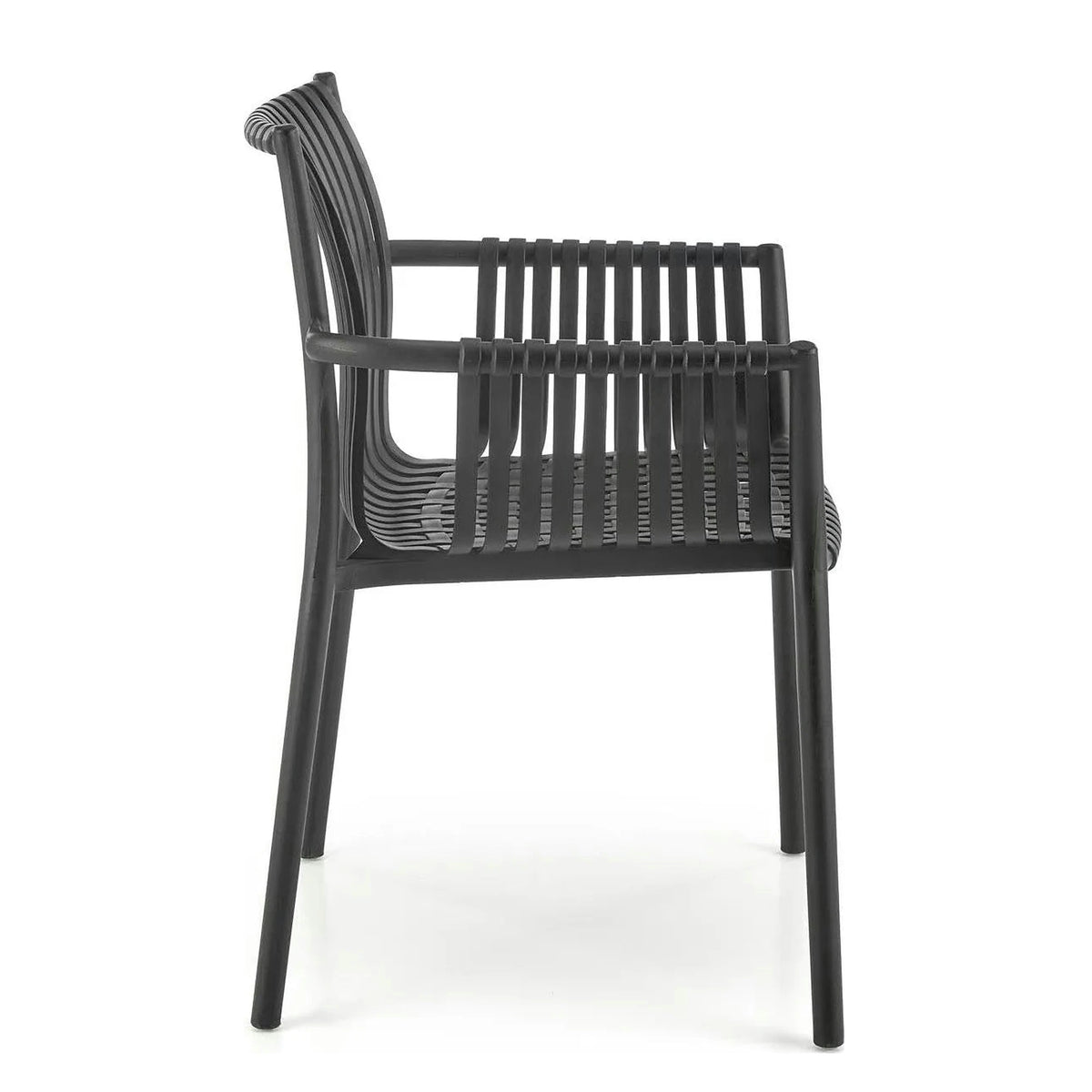 Scaun K492, negru, polipropilena, 60X56X84 cm