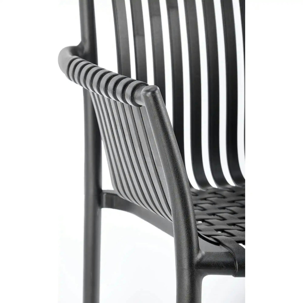 Scaun K492, negru, polipropilena, 60X56X84 cm