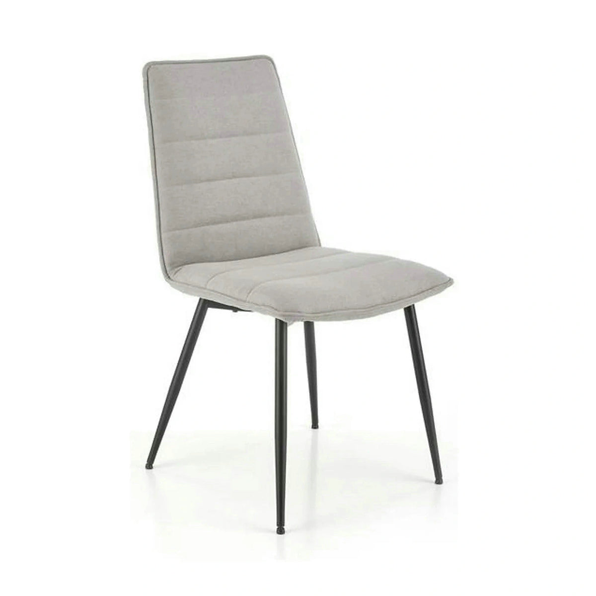 Scaun K493, gri/negru, stofa clasica/metal, 47x60x92 cm