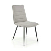 Scaun K493, gri/negru, stofa clasica/metal, 47x60x92 cm