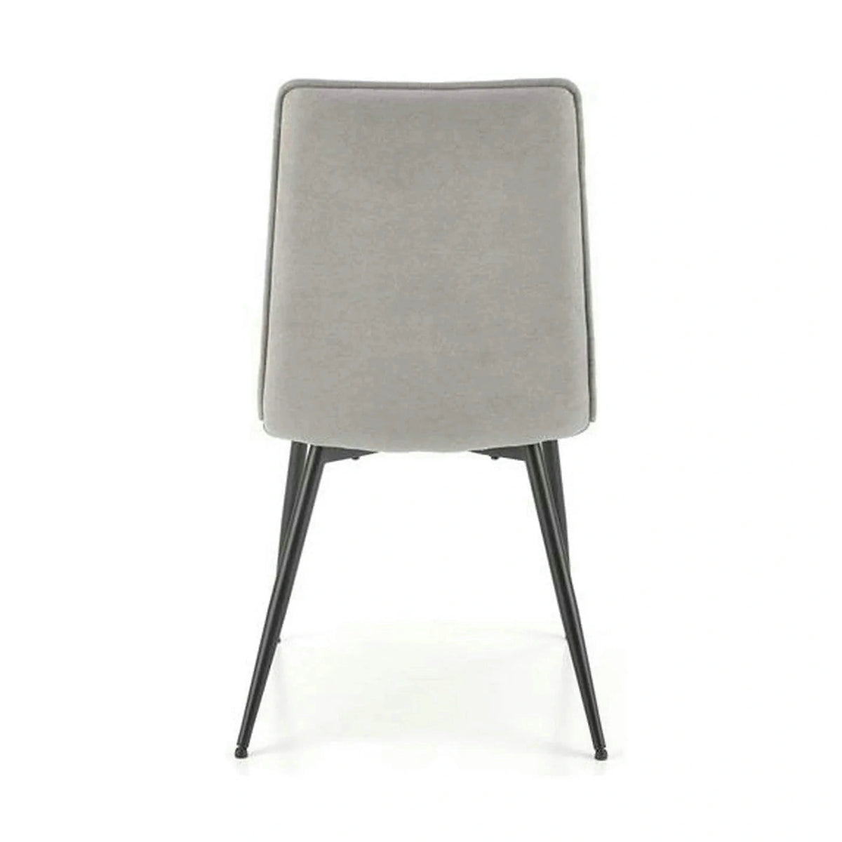 Scaun K493, gri/negru, stofa clasica/metal, 47x60x92 cm