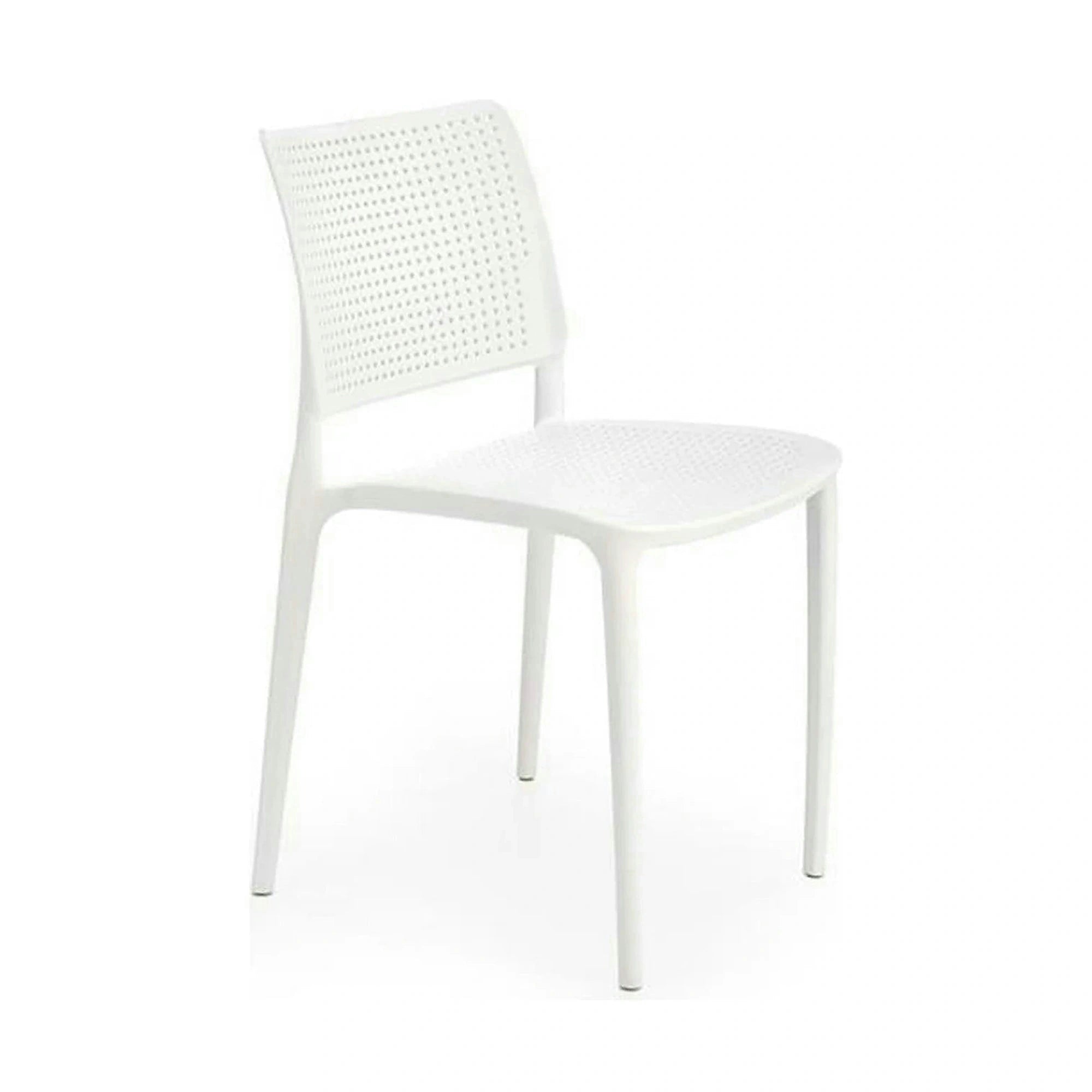 Scaun K514, alb, polipropilena, 42x55x79 cm