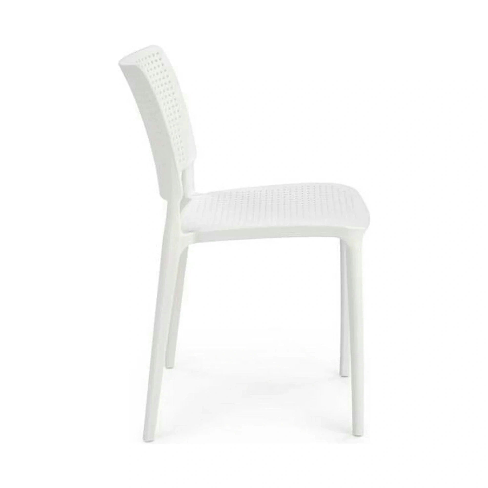 Scaun K514, alb, polipropilena, 42x55x79 cm