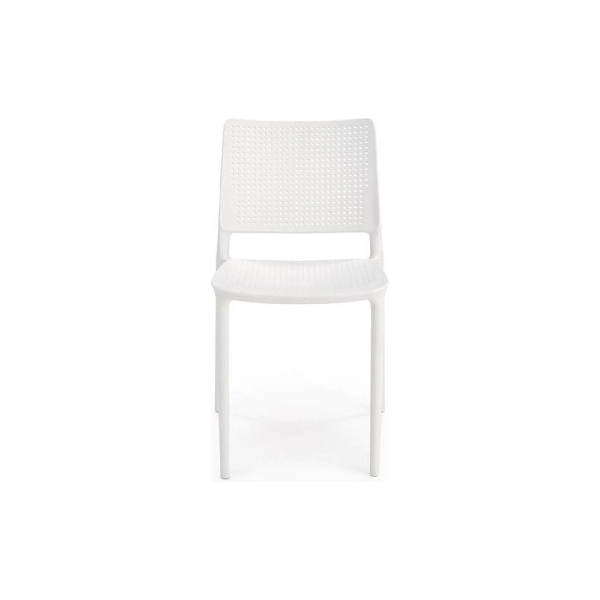 Scaun K514, alb, polipropilena, 42x55x79 cm