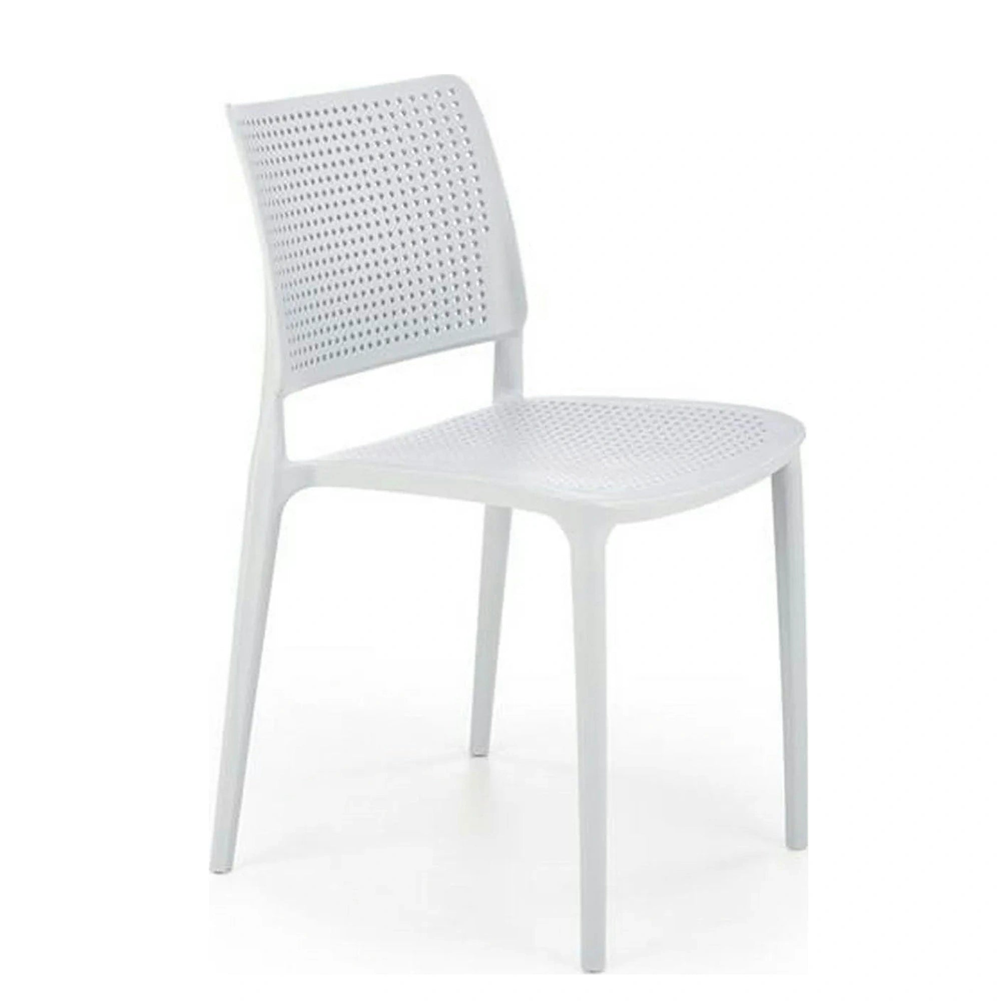Scaun K514, albastru deschis, polipropilena, 42x55x79 cm