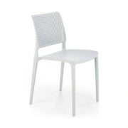 Scaun K514, albastru deschis, polipropilena, 42x55x79 cm