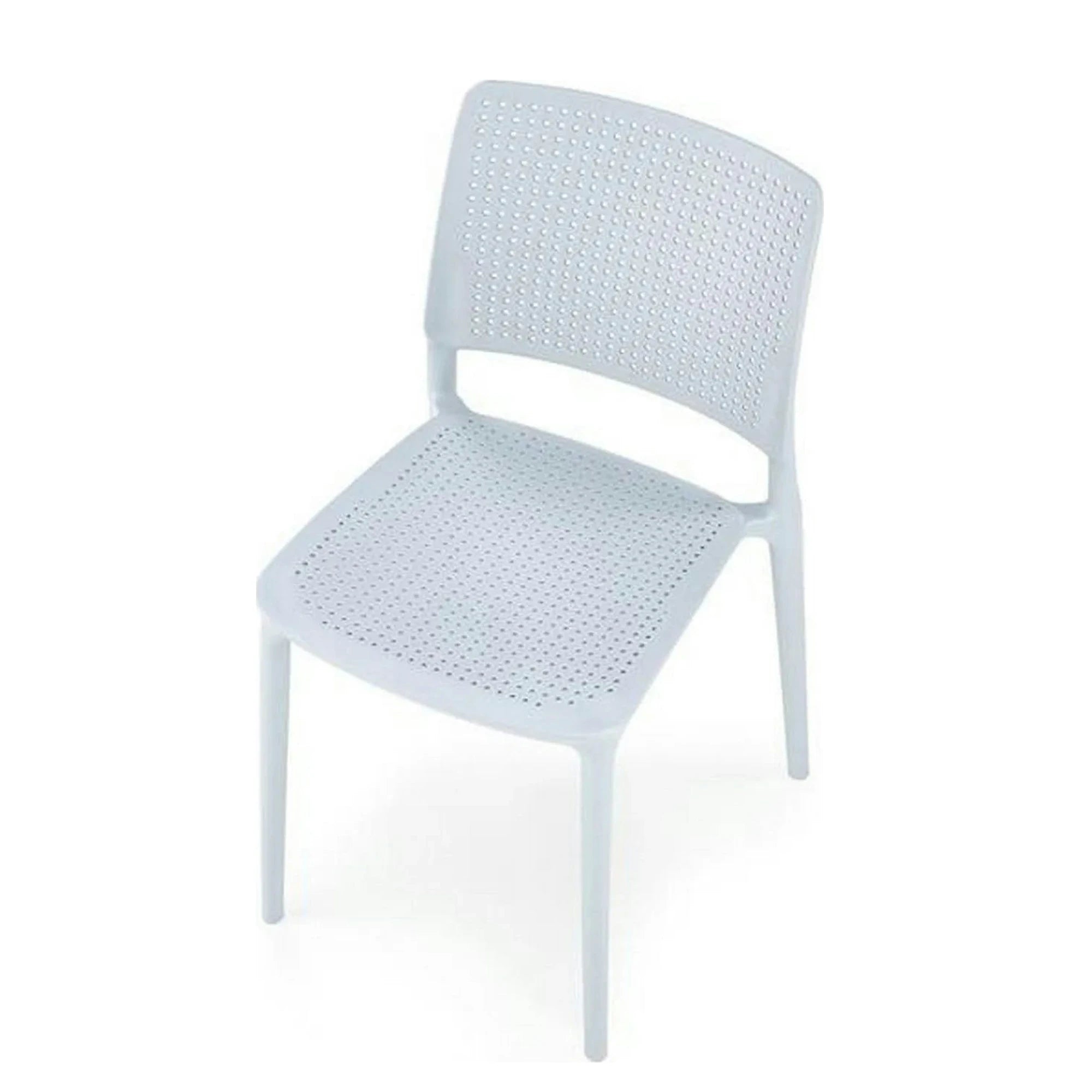 Scaun K514, albastru deschis, polipropilena, 42x55x79 cm
