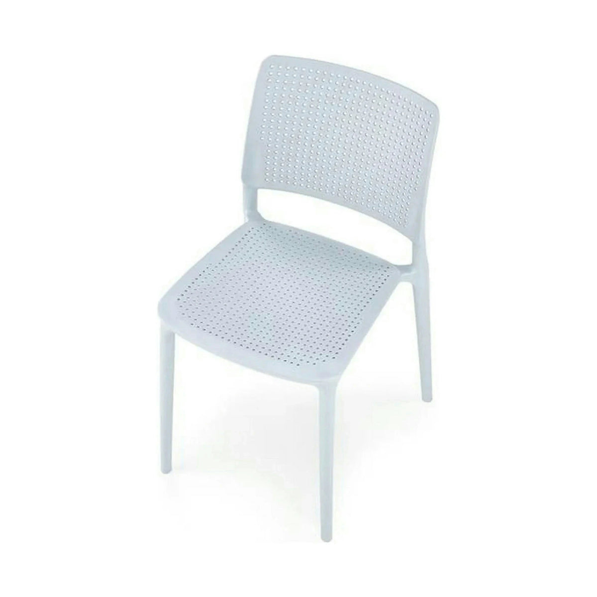 Scaun K514, albastru deschis, polipropilena, 42x55x79 cm