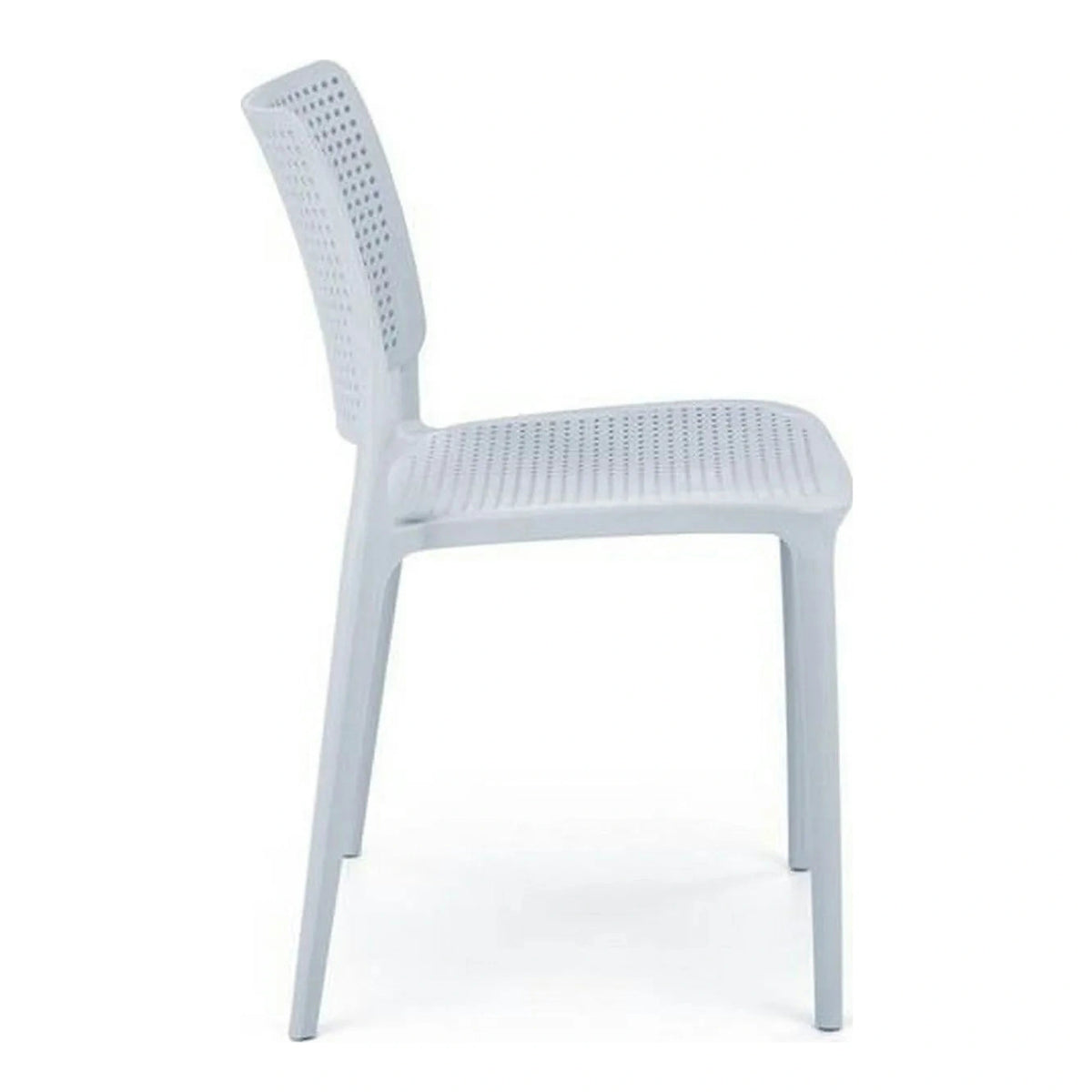 Scaun K514, albastru deschis, polipropilena, 42x55x79 cm