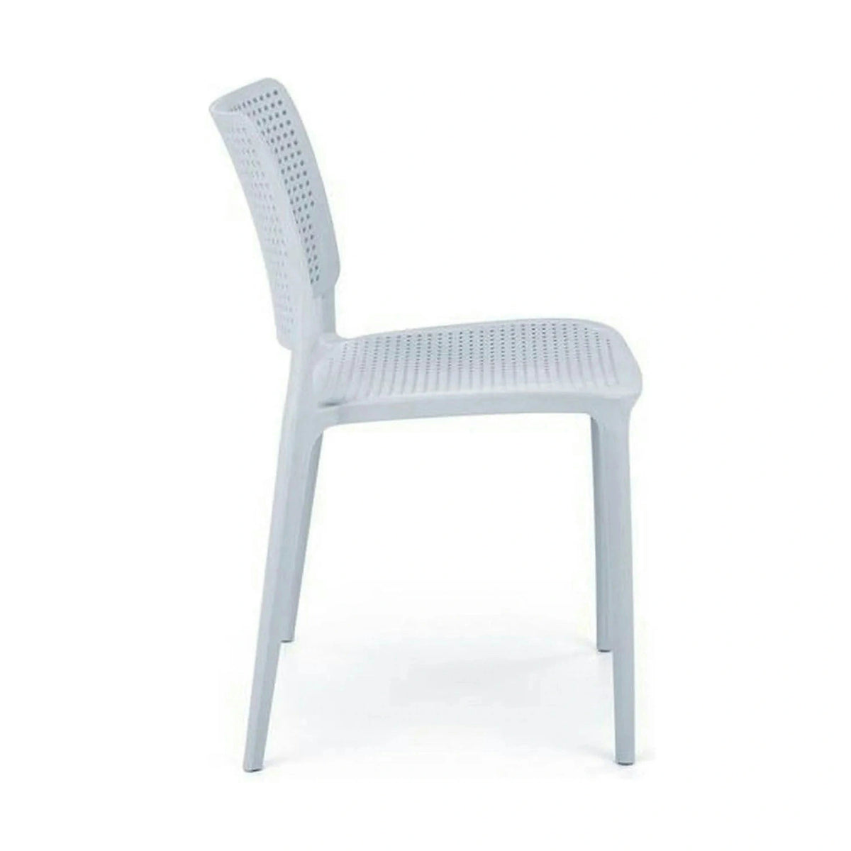 Scaun K514, albastru deschis, polipropilena, 42x55x79 cm