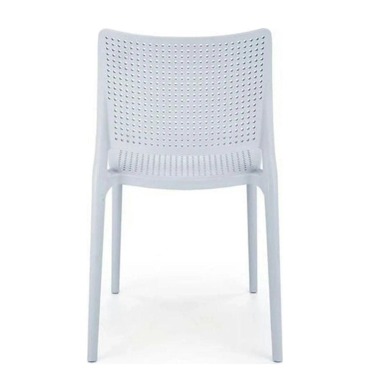 Scaun K514, albastru deschis, polipropilena, 42x55x79 cm
