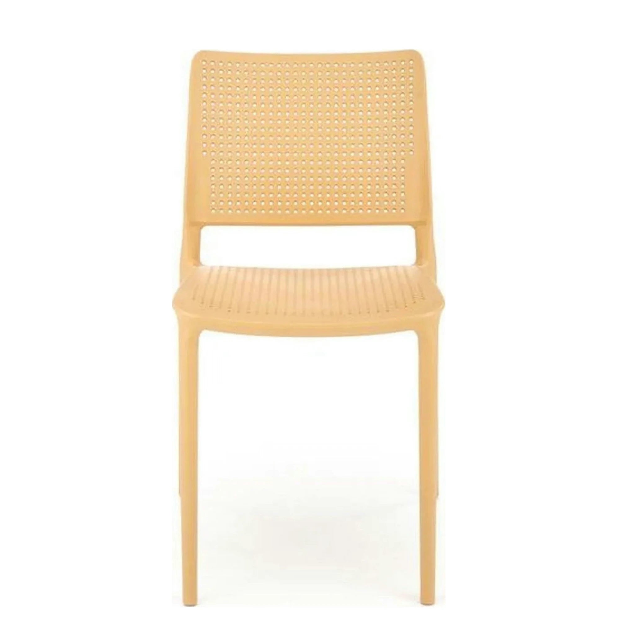 Scaun K514, portocaliu, polipropilena, 42x55x79 cm