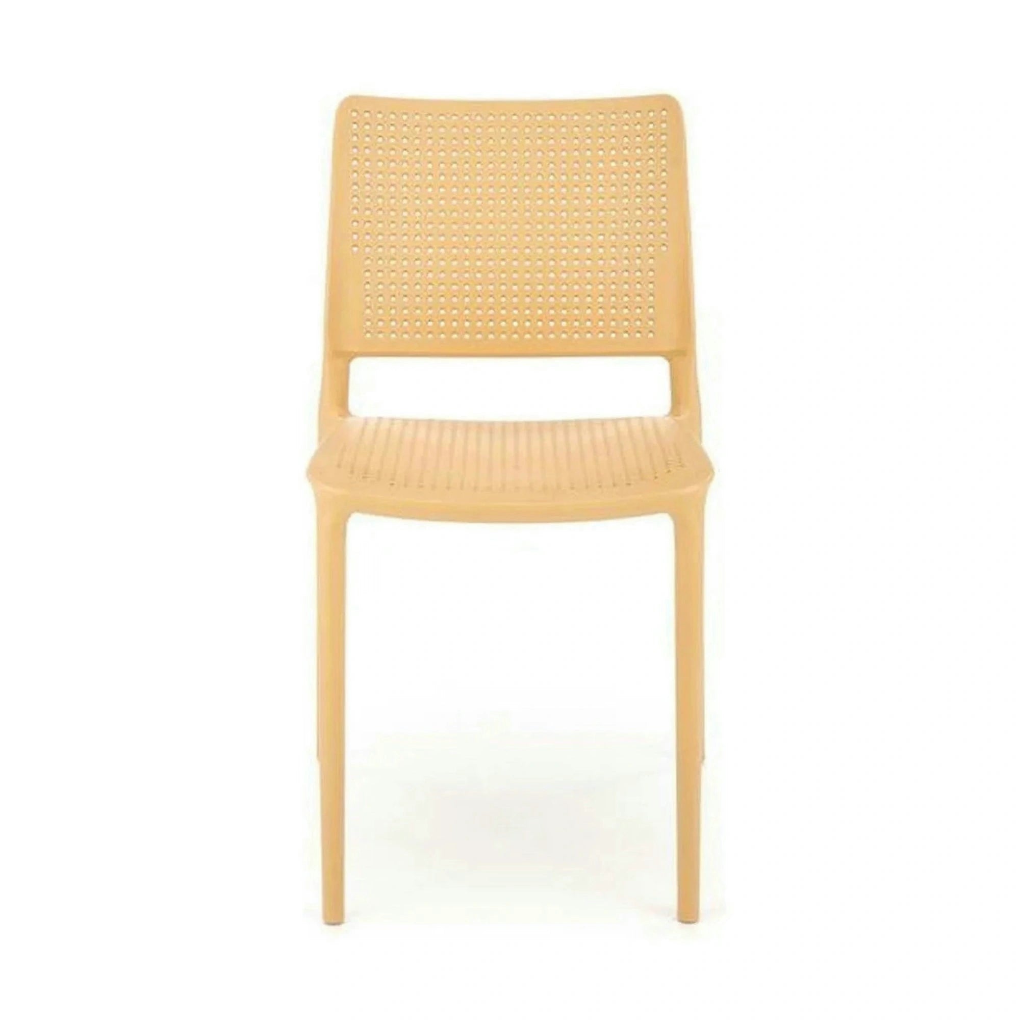 Scaun K514, portocaliu, polipropilena, 42x55x79 cm