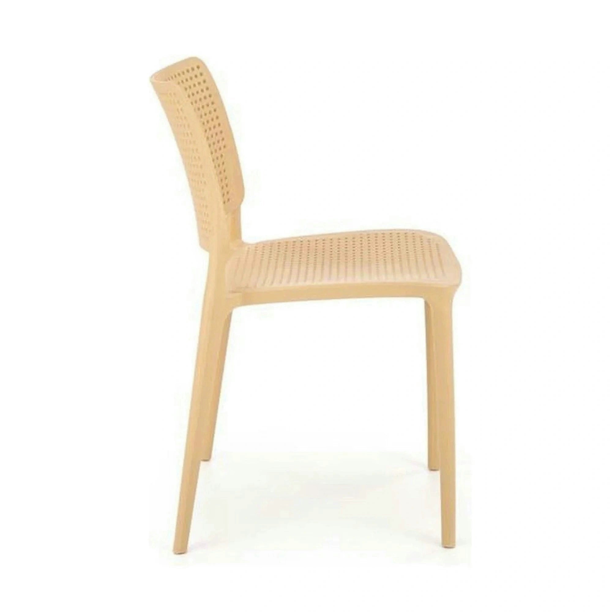 Scaun K514, portocaliu, polipropilena, 42x55x79 cm