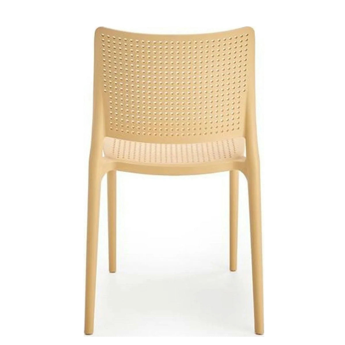 Scaun K514, portocaliu, polipropilena, 42x55x79 cm