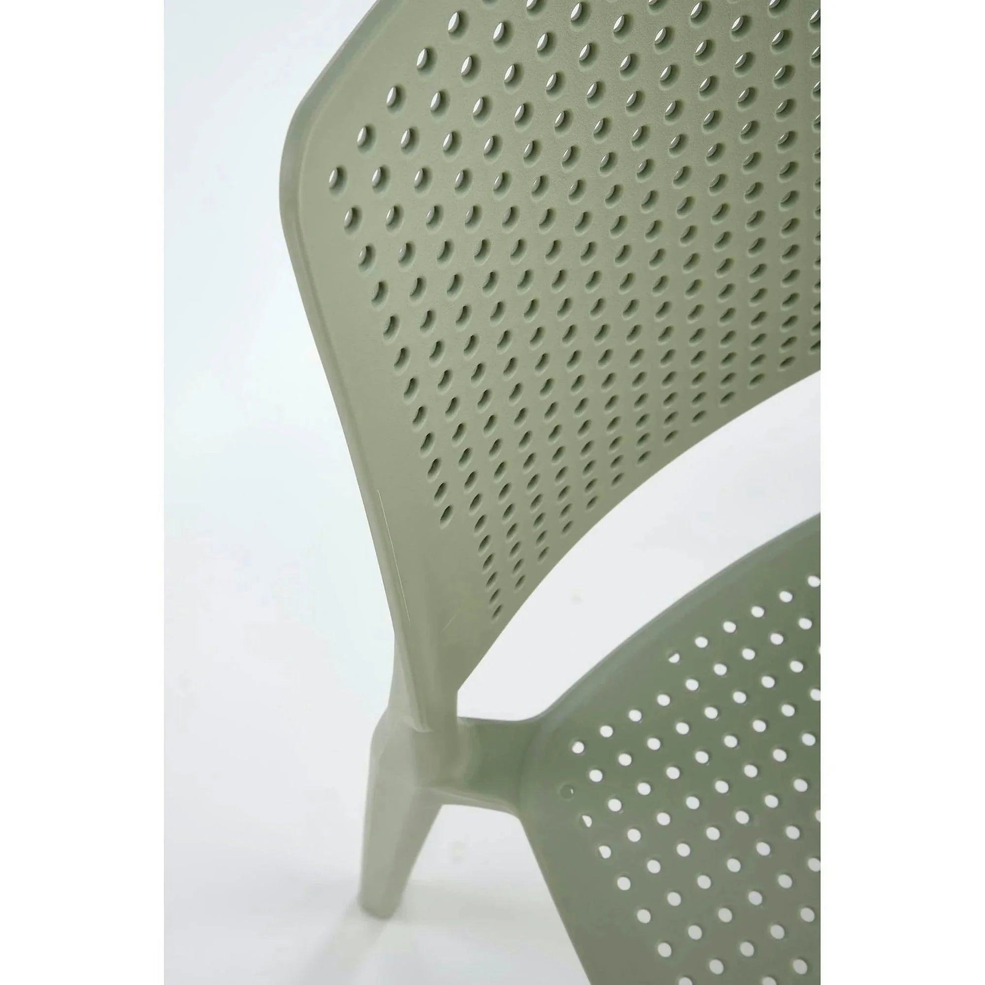 Scaun K514, verde menta, polipropilena, 42x55x79 cm