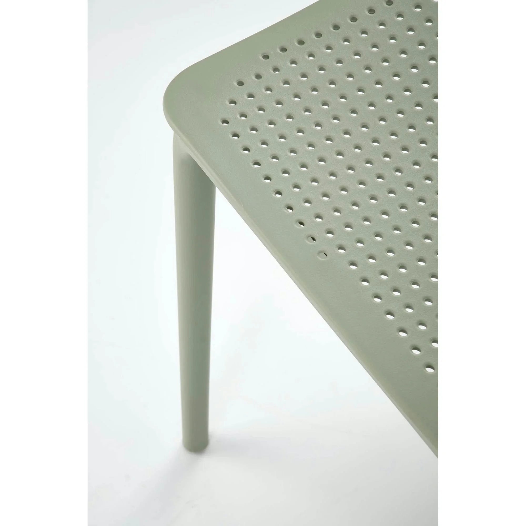 Scaun K514, verde menta, polipropilena, 42x55x79 cm