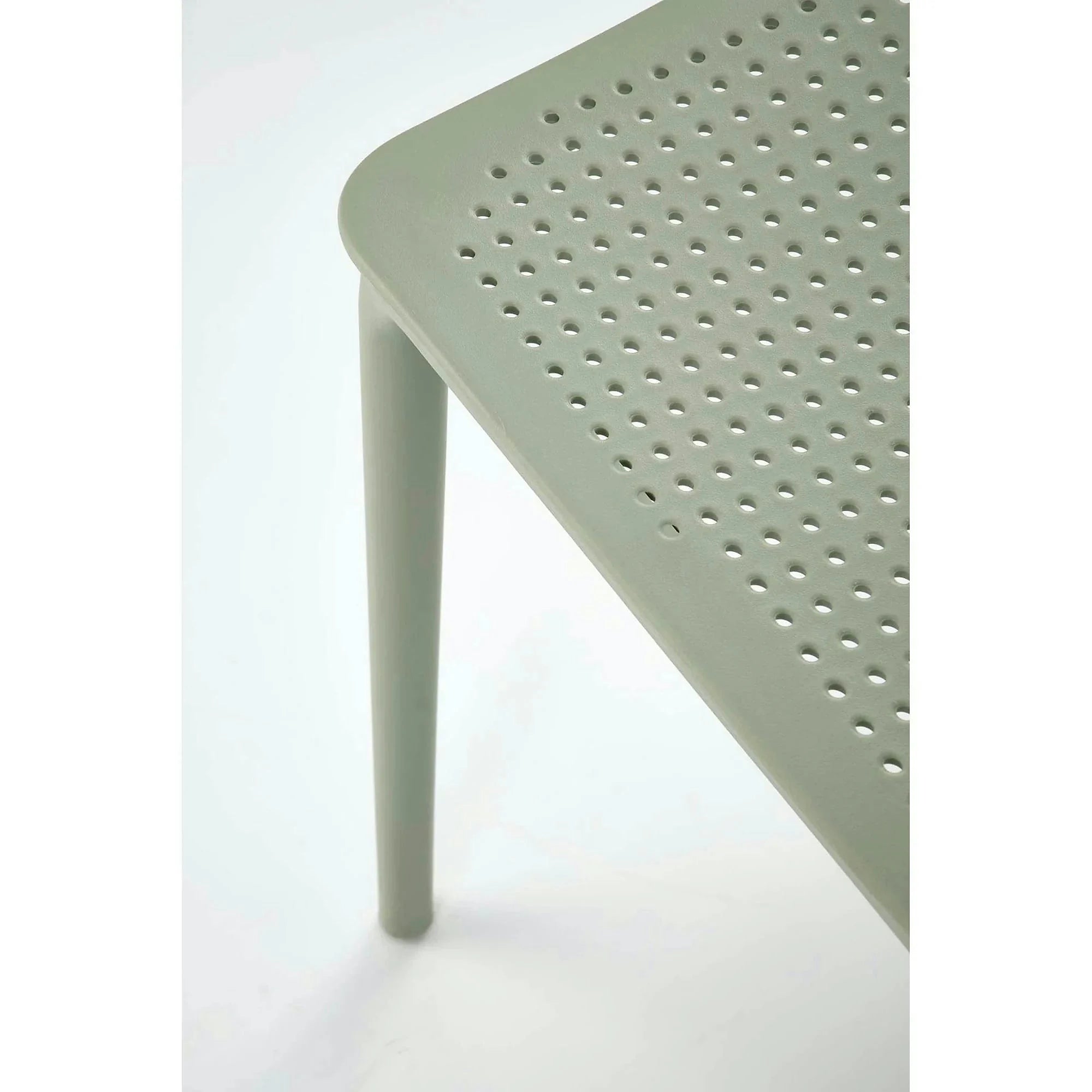 Scaun K514, verde menta, polipropilena, 42x55x79 cm