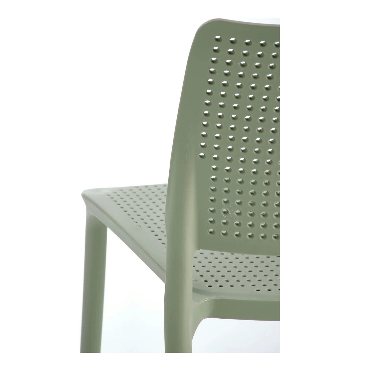 Scaun K514, verde menta, polipropilena, 42x55x79 cm