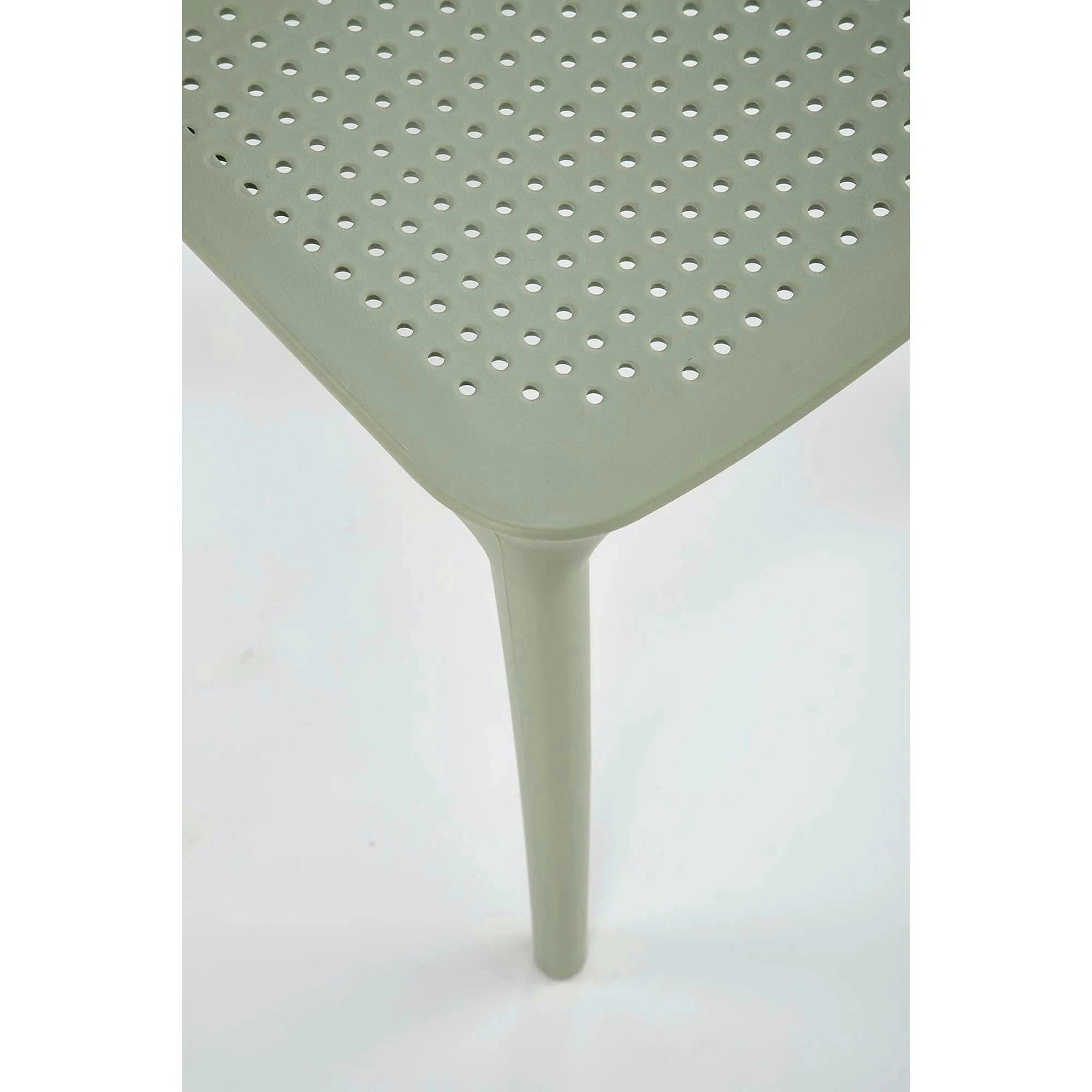 Scaun K514, verde menta, polipropilena, 42x55x79 cm