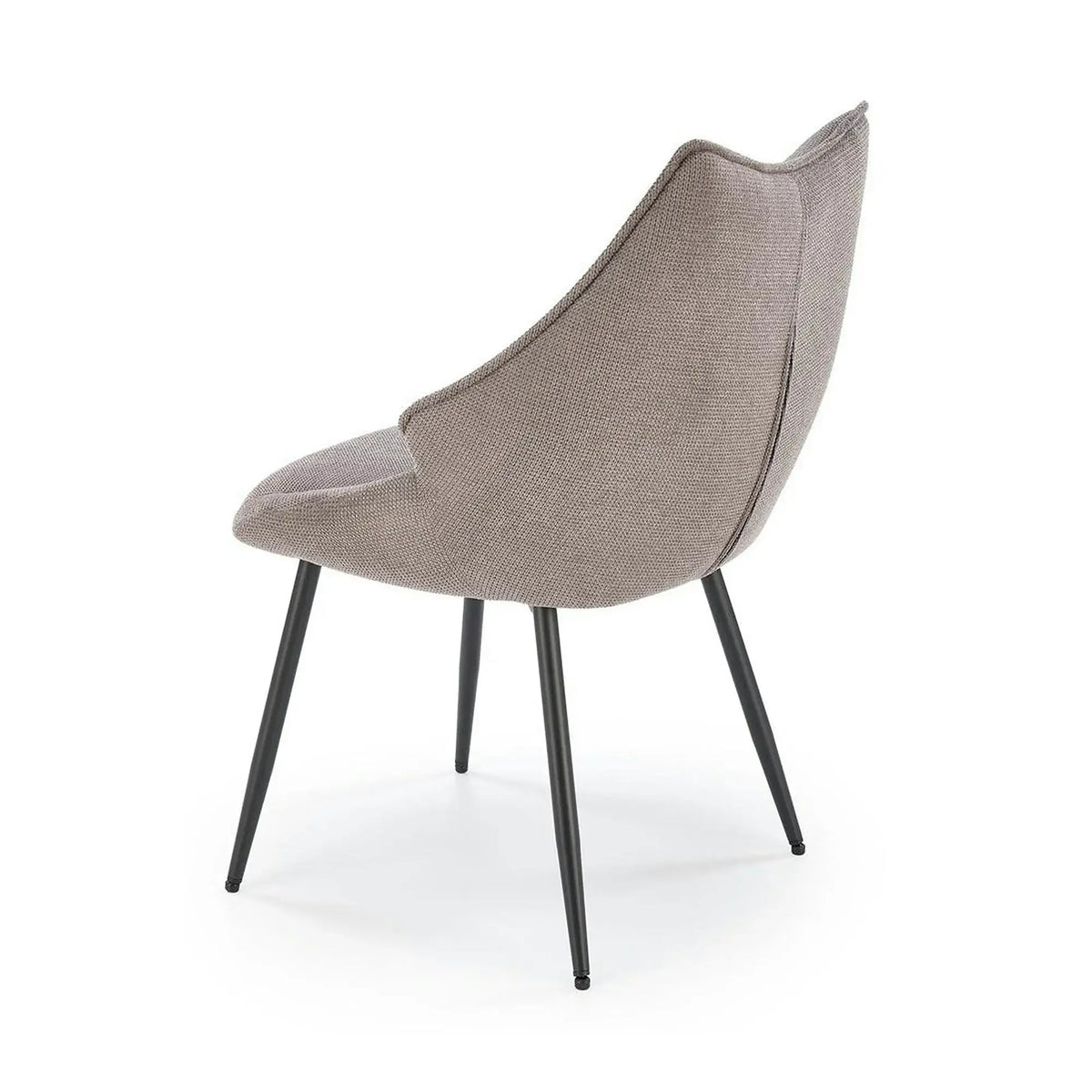 Scaun K543, gri/negru, stofa clasica/metal, 55x60x87 cm