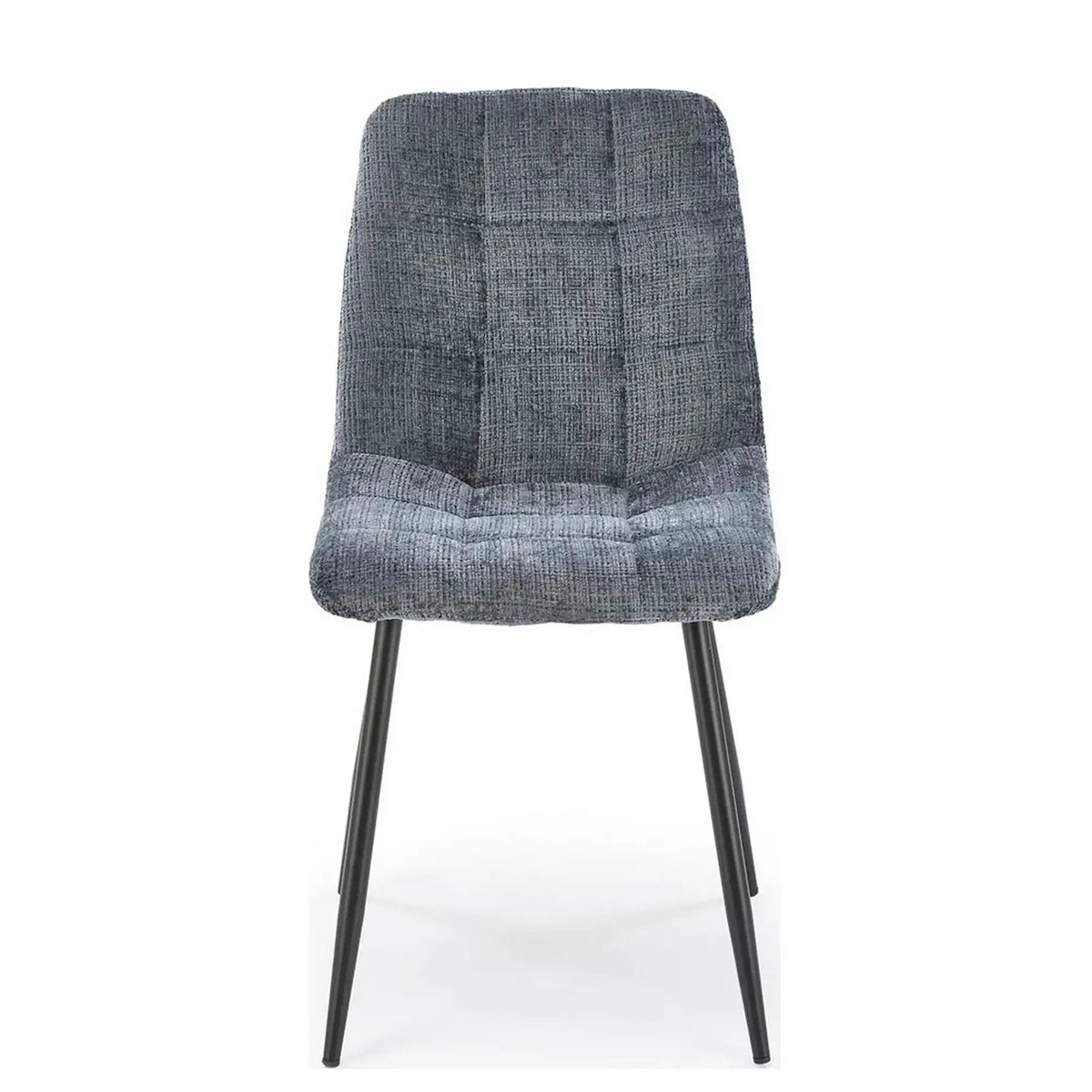 Scaun K547, gri/negru, stofa clasica/metal, 45x53x87 cm