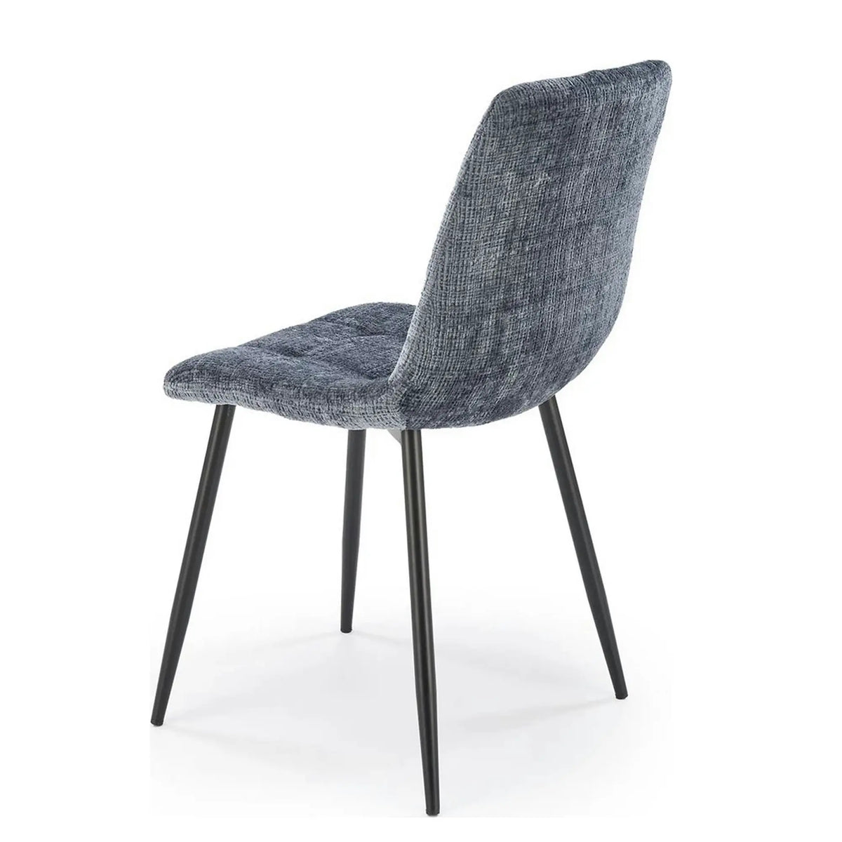 Scaun K547, gri/negru, stofa clasica/metal, 45x53x87 cm