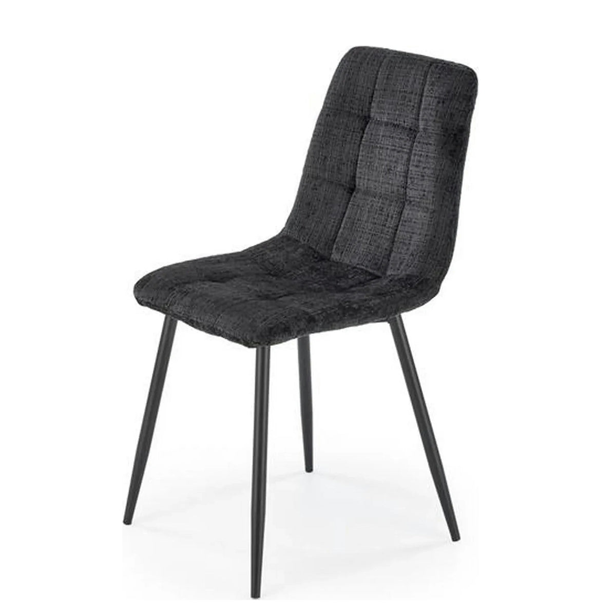 Scaun K547, negru, stofa clasica/metal, 45x53x87 cm