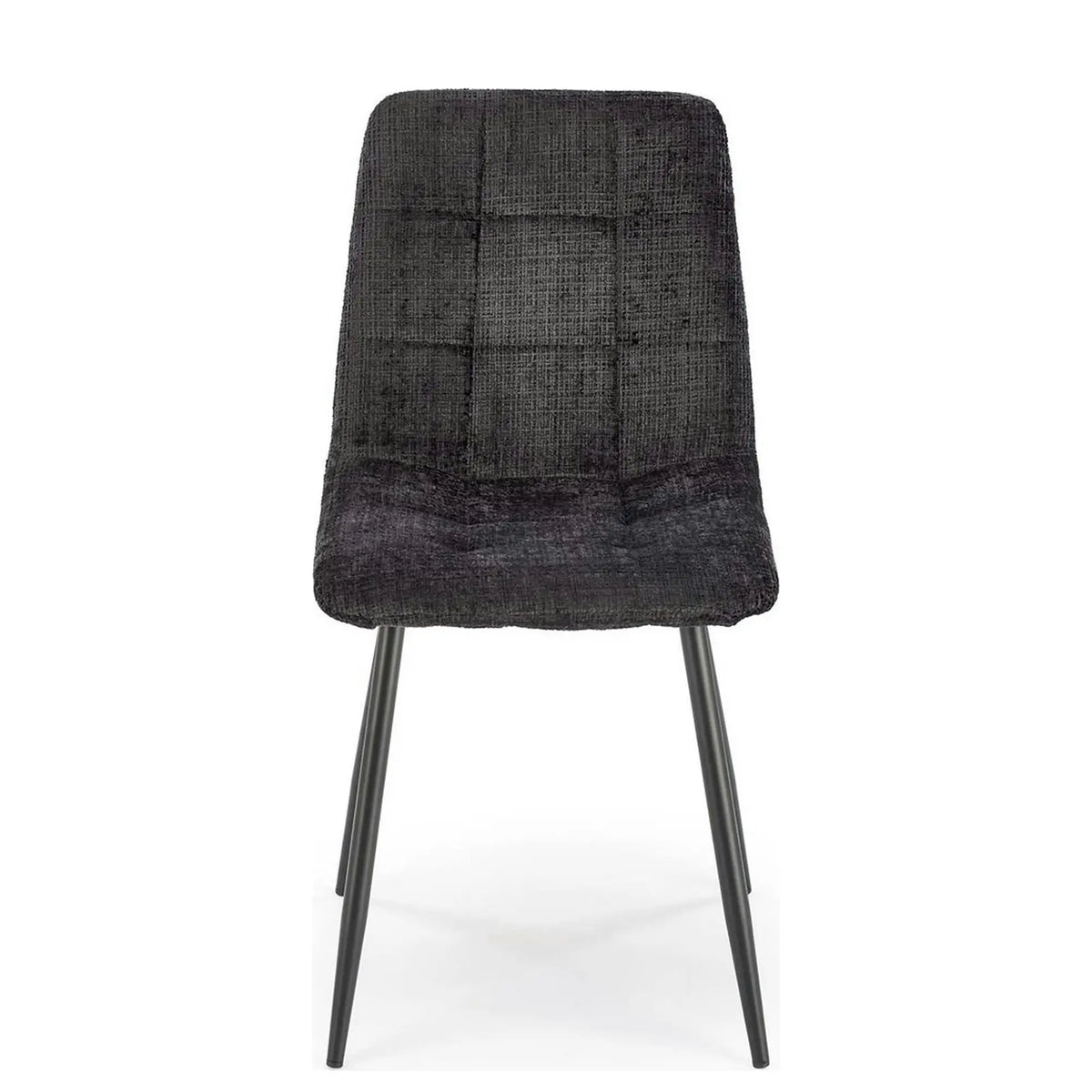 Scaun K547, negru, stofa clasica/metal, 45x53x87 cm