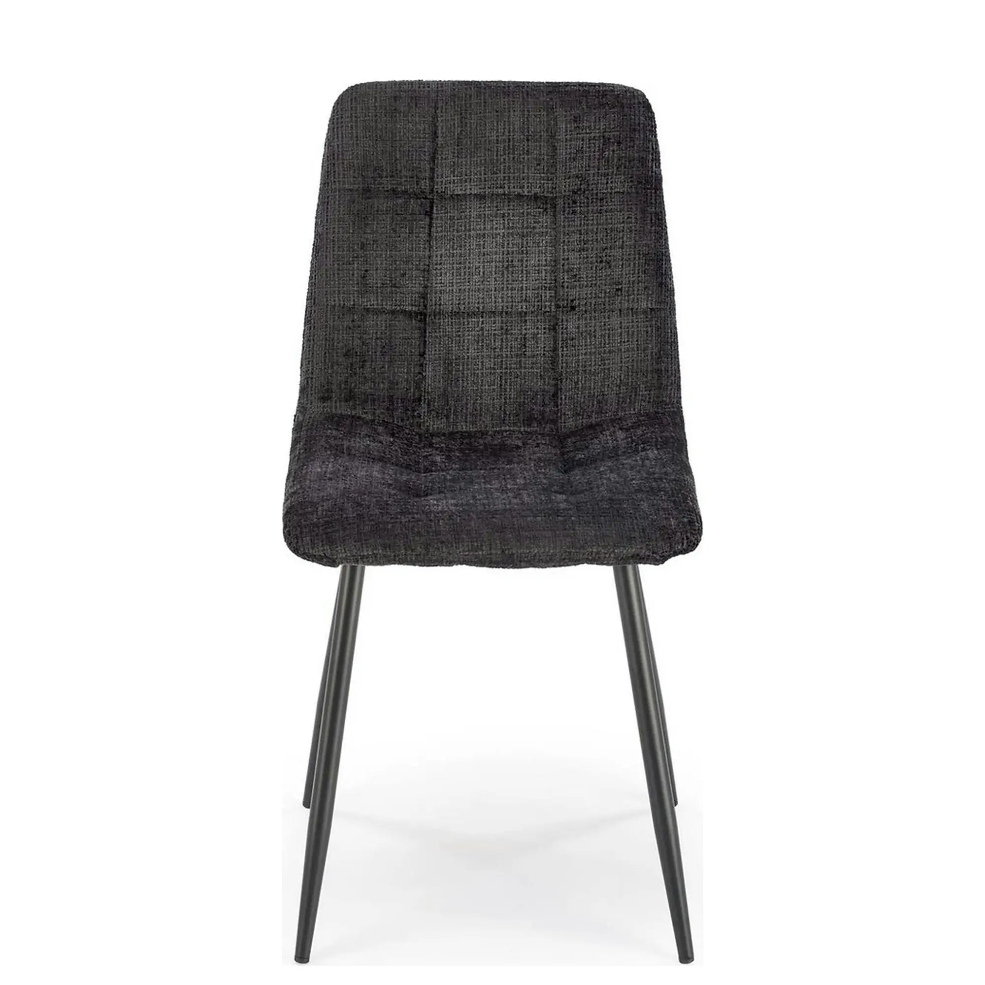 Scaun K547, negru, stofa clasica/metal, 45x53x87 cm