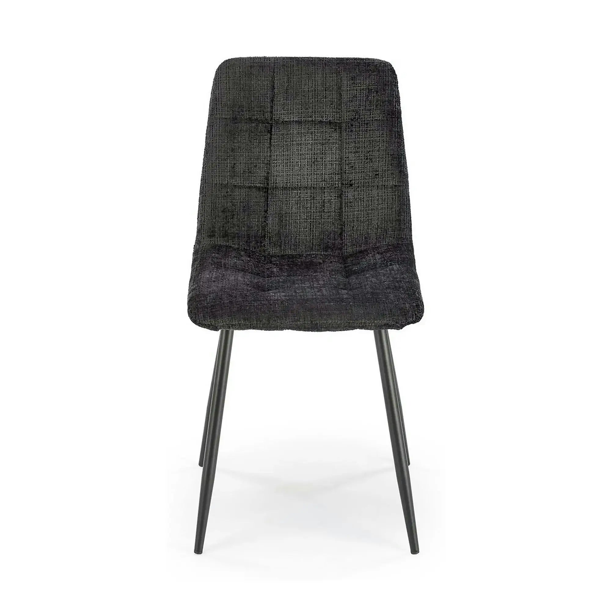 Scaun K547, negru, stofa clasica/metal, 45x53x87 cm