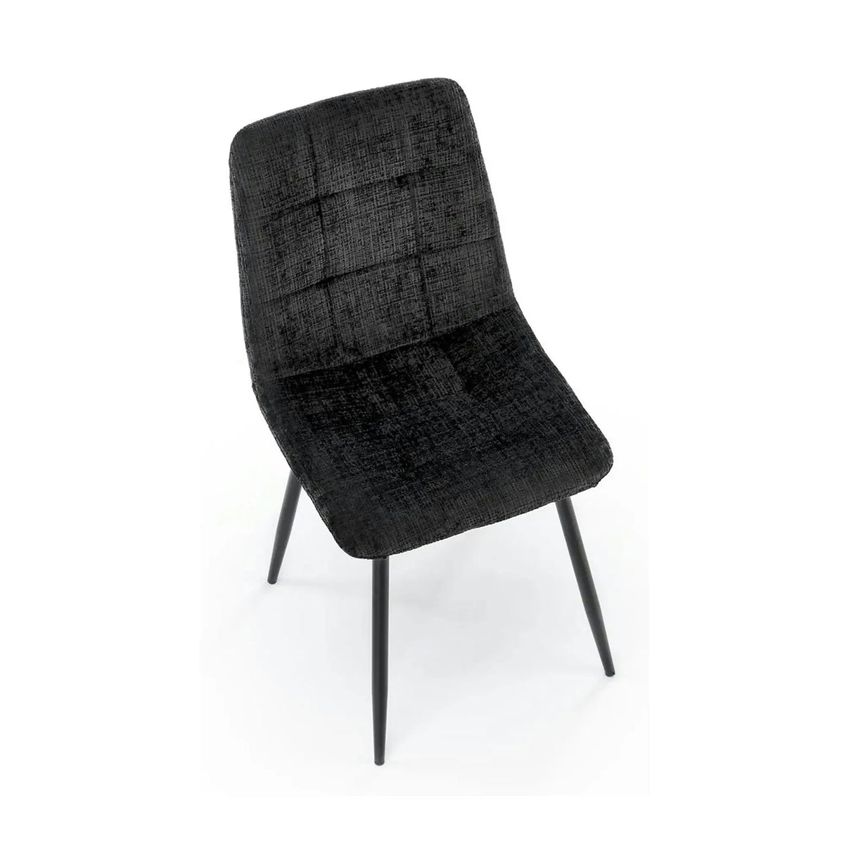 Scaun K547, negru, stofa clasica/metal, 45x53x87 cm